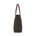 DKNY Women's Bryant Medium Zip Tote – Brown - View 3