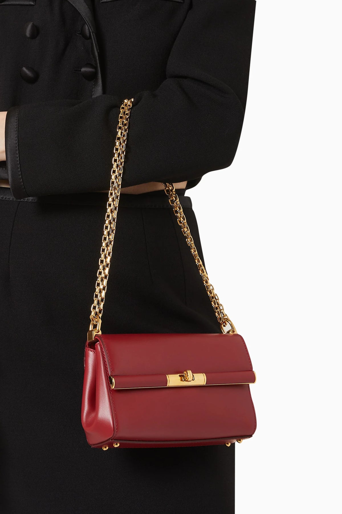 Dolce & Gabbana Marlene Crossbody Bag – Red - View 4