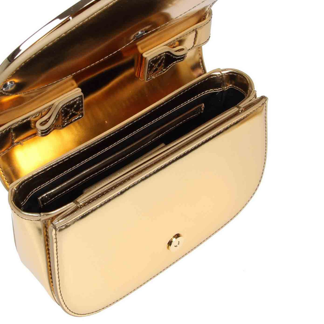 Diesel 1DR Leather Shoulder Bag – Gold - View 4