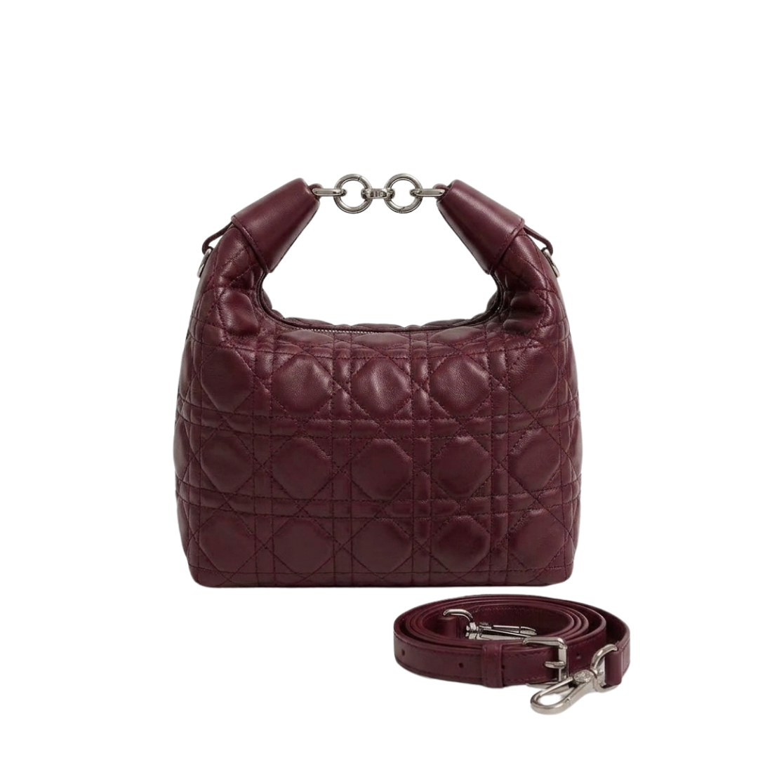 Dior Milly-La-Forêt Burgundy Bag - View 2