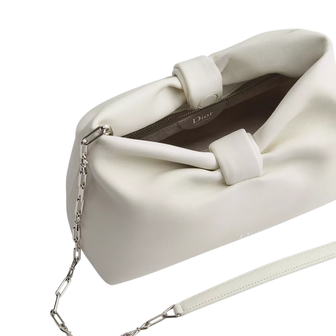 Dior Bow Bag – Cream Lambskin - View 6
