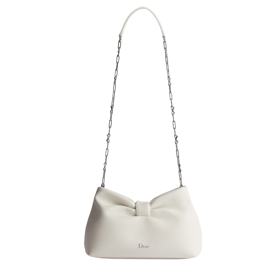 Dior Bow Bag – Cream Lambskin - View 1