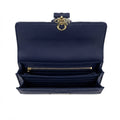 Dior Cannage Flap Bag with Top Handle – Blue - View 2