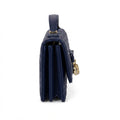 Dior Cannage Flap Bag with Top Handle – Blue - View 3