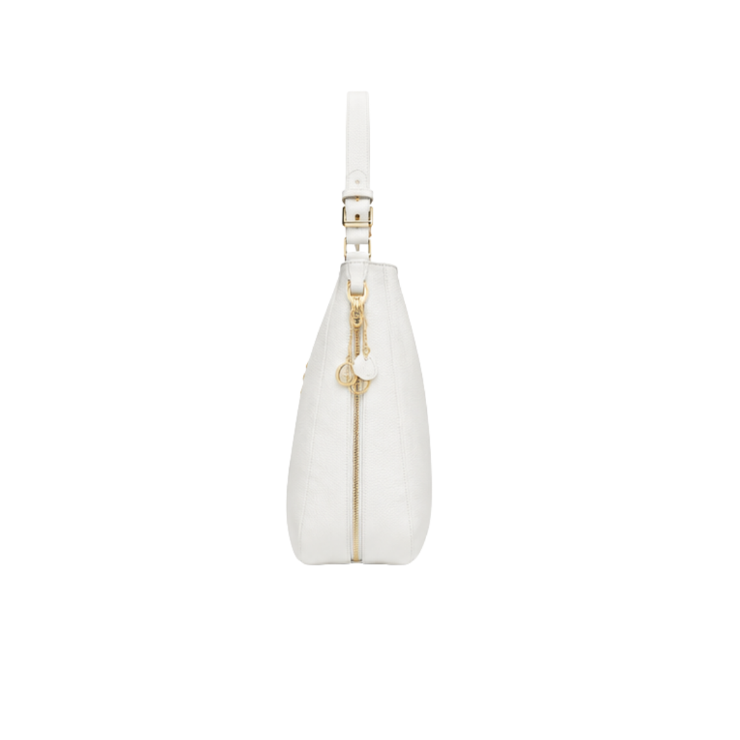 Dior Hobo Shoulder Bag – White - View 3