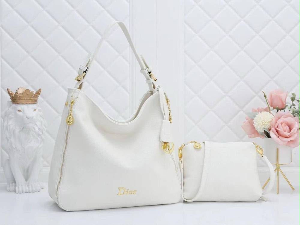 Dior Hobo Shoulder Bag – White - View 5