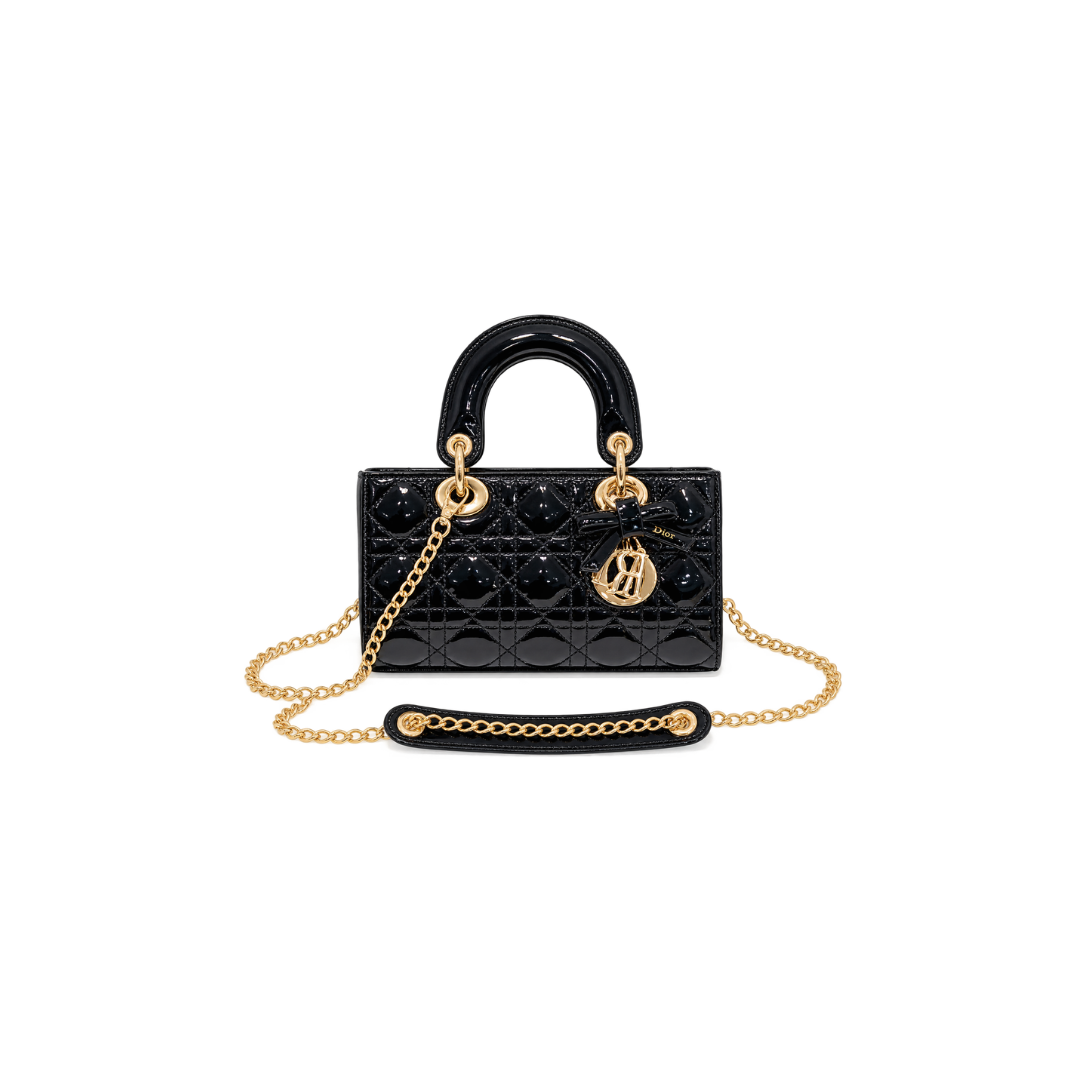 Dior Lady D-Joy Leather Bag – Black - View 1