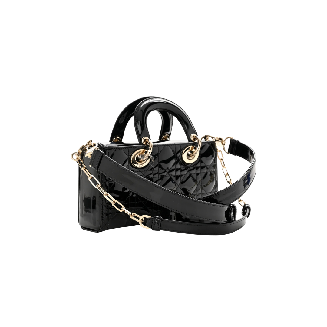 Dior Lady D-Joy Leather Bag – Black - View 2