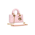 Dior Lady D-Joy Quilted Leather Bag – Pink - View 2