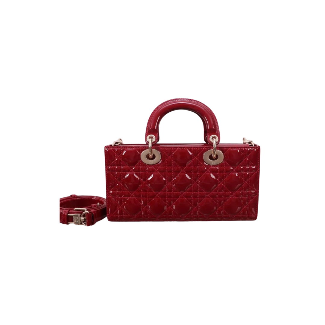 Dior Lady D-Joy Bag – Cherry Red - View 3