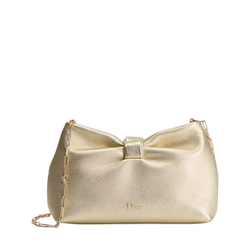 Dior Bow Small Bag – Metallic Gold - View 1