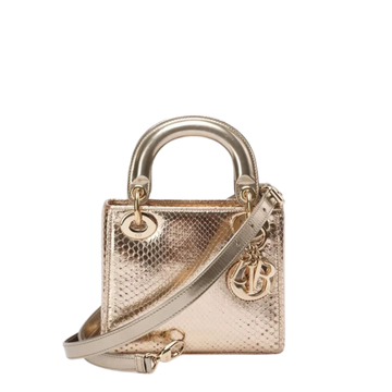 Dior Mini Bag – Metallic Gold - View 1