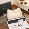 Dior Bow Shoulder Bag – White - View 3