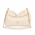 Dior Bow Shoulder Bag – White - View 1