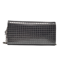 Dior Micro-Cannage Wallet – Metallic Black - View 1