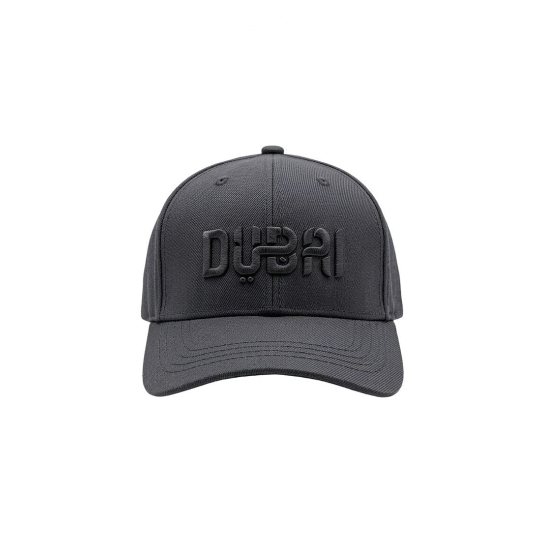 Dubai Cap | Baseball Black - View 1