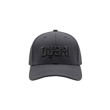Dubai Cap | Baseball Black - View 1