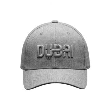 Dubai Cap | Baseball Grey - View 1