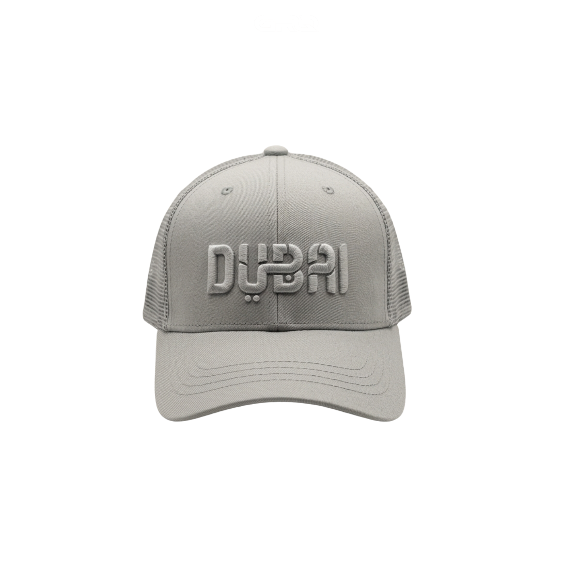 Dubai Cap | Official Logo Grey - View 1