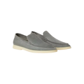 Loro Piana Summer Walk Loafers – Gull Gray - View 1