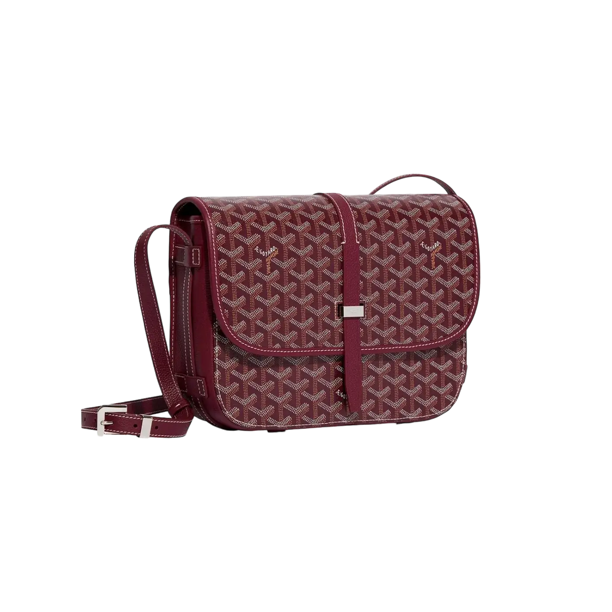 Goyard Belvedere Crossbody Bag – Bordeaux - View 1