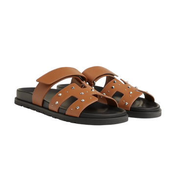 Hermès Chypre Sandals – Naturel - View 1