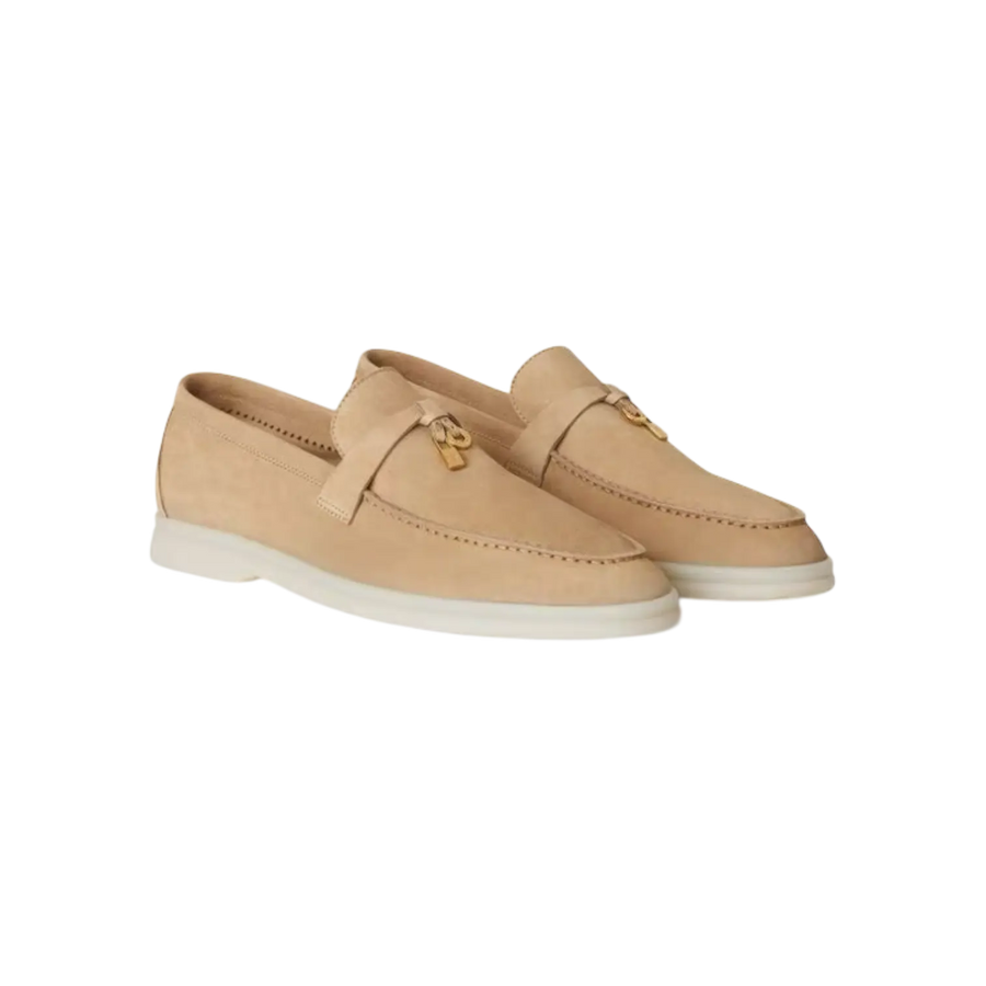 Loro Piana Summer Charms Loafers – Sandstone - View 1