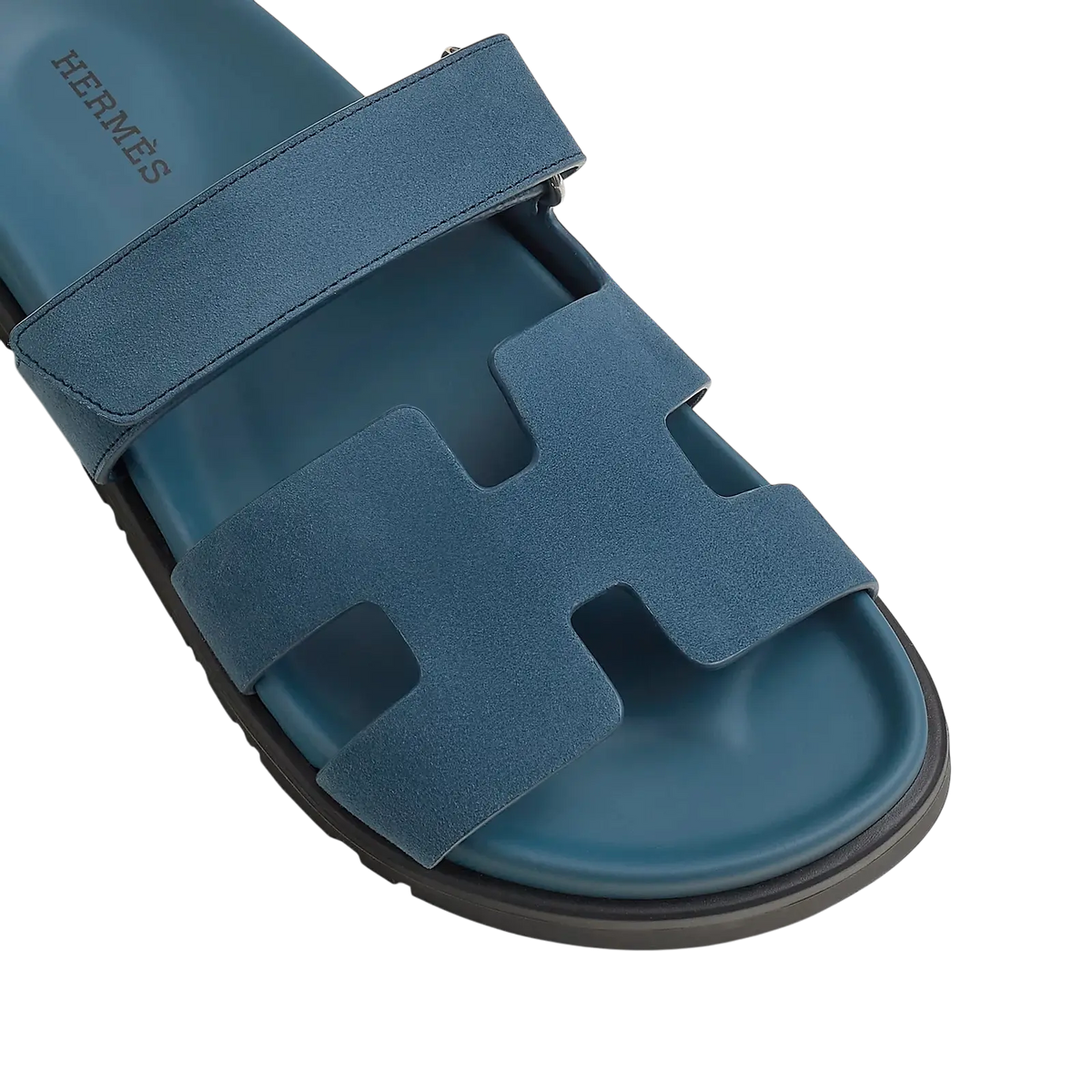 Hermès Chypre Sandals – Bleu Turquin - View 2