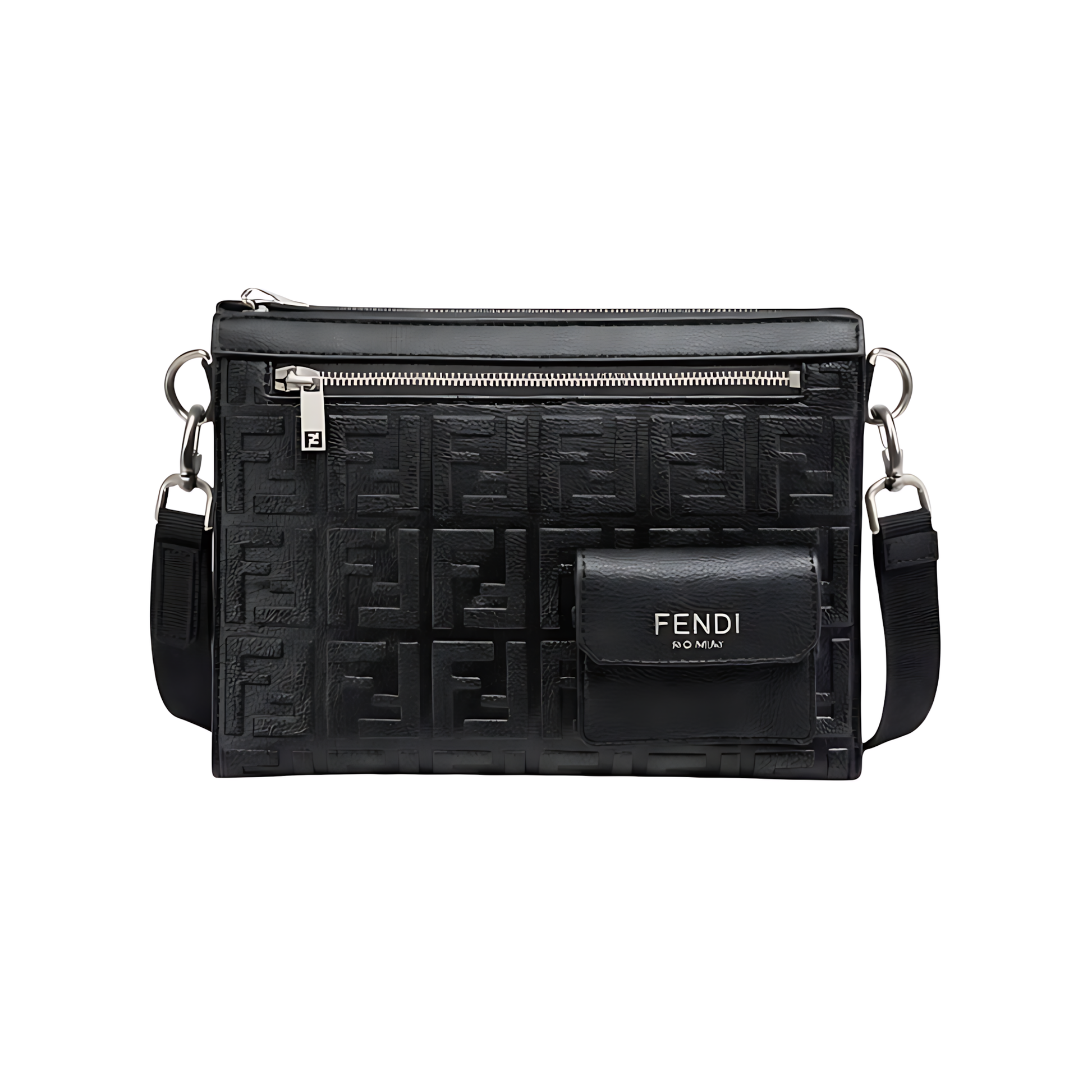 Fendi Crossbody Bag | Black Leather - View 1