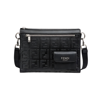 Fendi Crossbody Bag | Black Leather - View 1