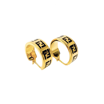 Fendi Jewelry | Forever Fendi Hoop Earring Gold