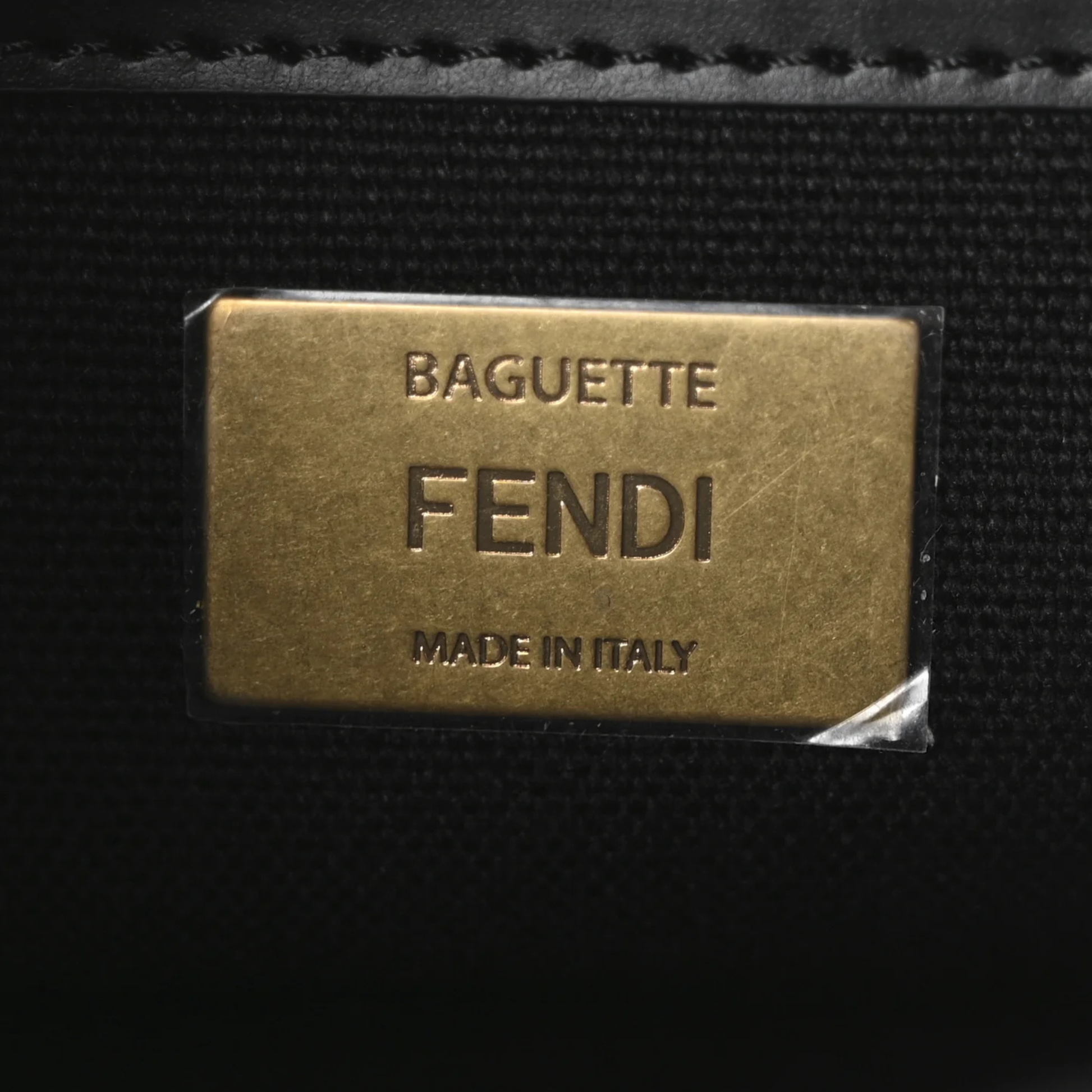 Fendi Baguette Black Bag - image 4