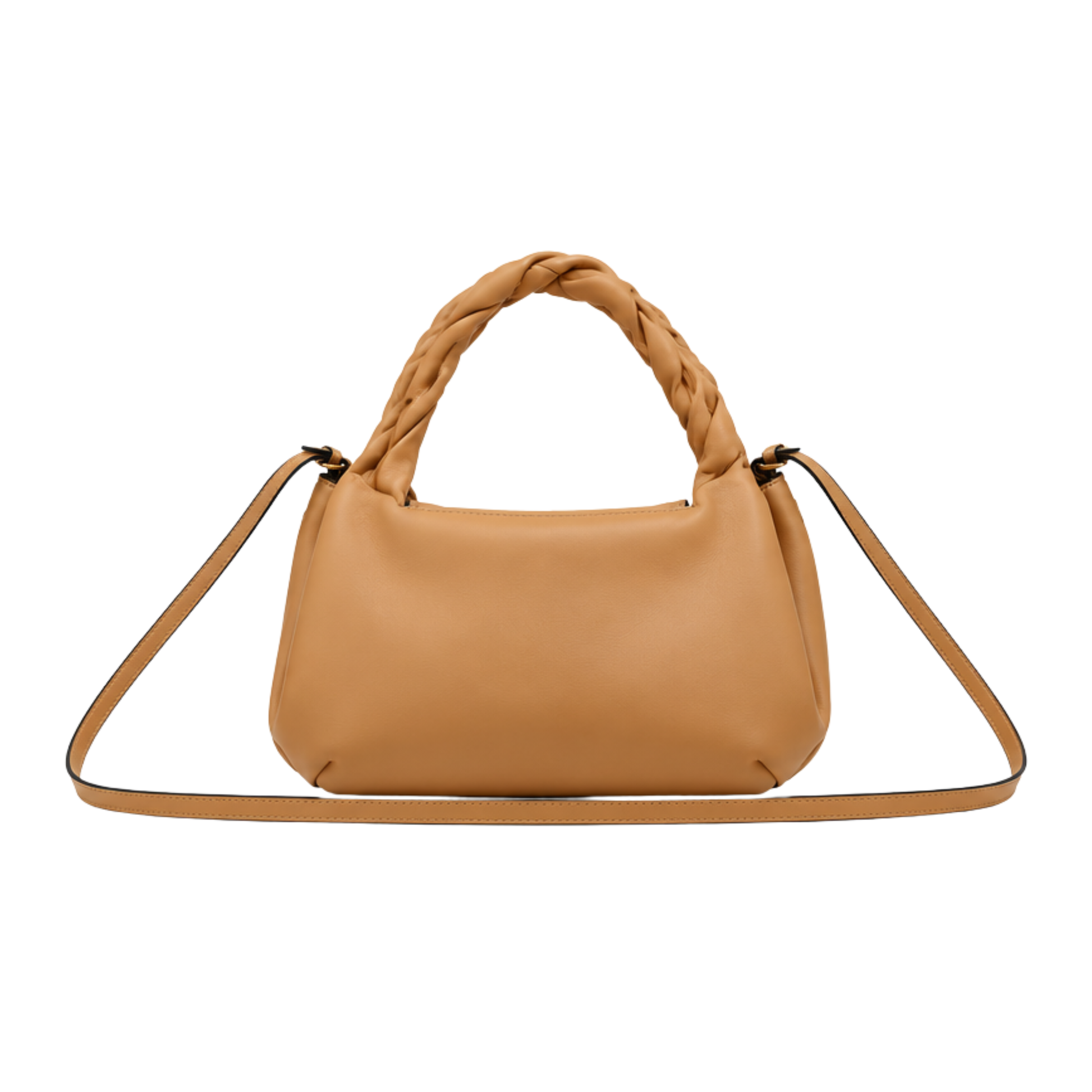 Fendi Mini Spy Bag Camel Calfskin Leather Bag - image 3
