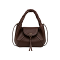 Fendi Mini Spy Bag Dark Brown Calfskin Leather Bag - image 1