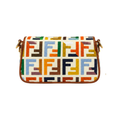 Fendi Multicolor Canvas Baguette Bag - image 3