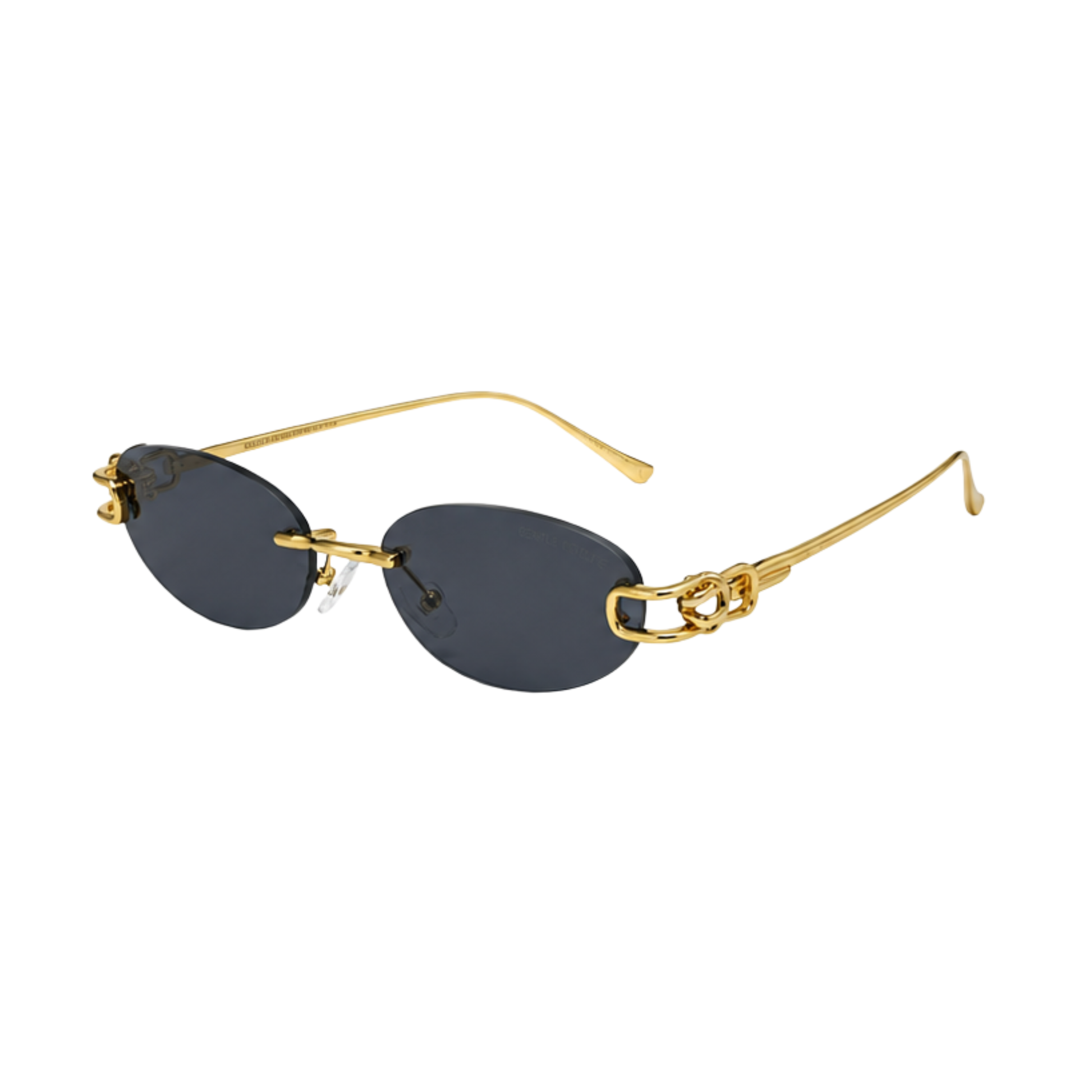 Gentle Monster Sunglasses Musubi Black Golden – product view