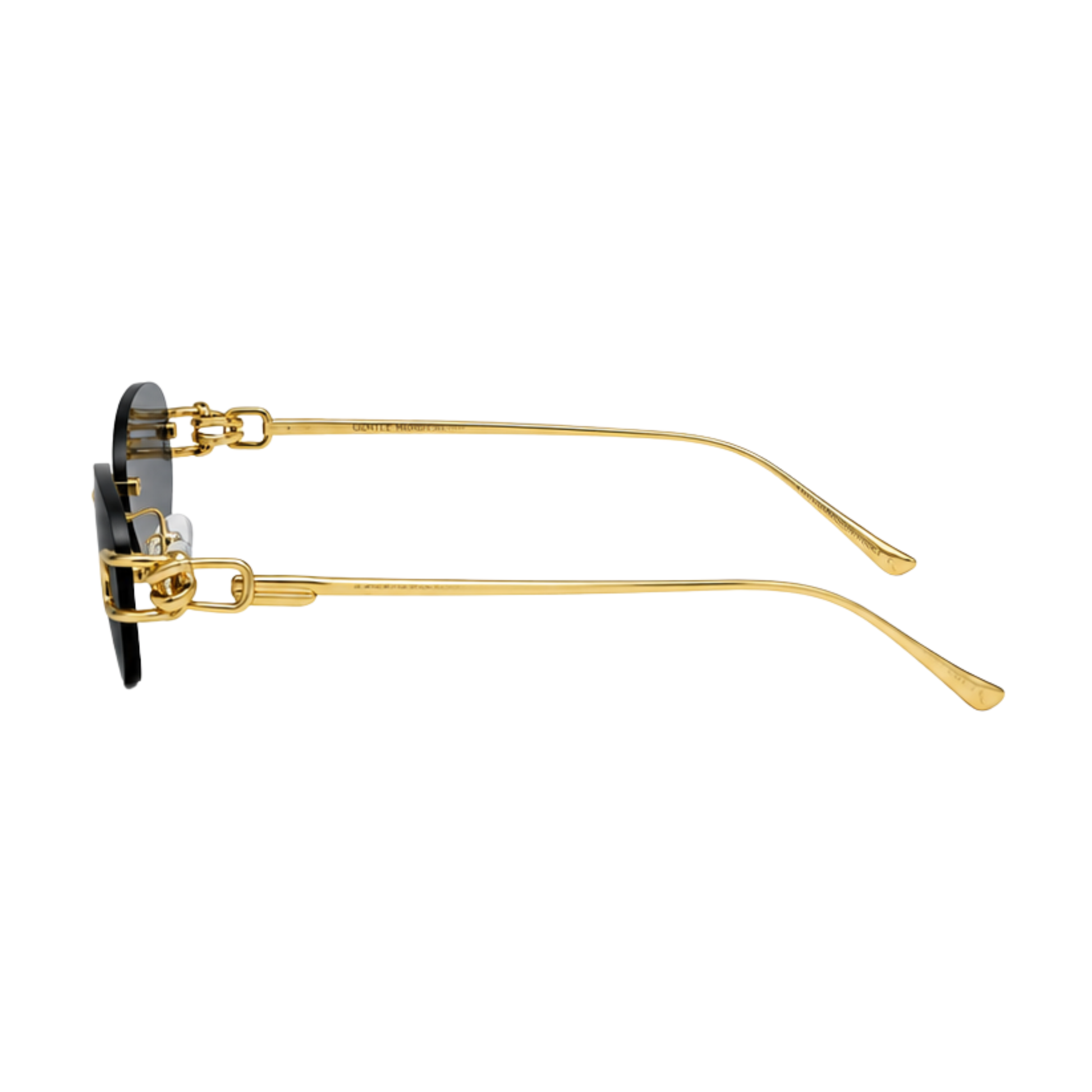 Gentle Monster Sunglasses Musubi Black Golden – product view