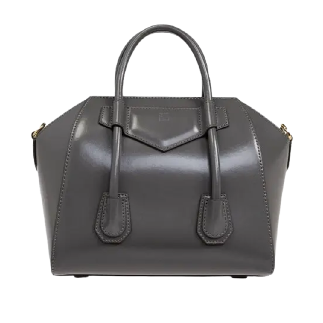 Givenchy Mini Antigona Lock Bag – Grey - View 2