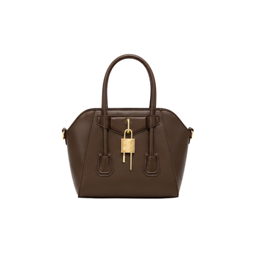 Givenchy Toy Lock Antigona Leather Bag – Brown - View 1