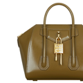 Givenchy Box-Style Leather Bag – Dark Khaki - View 3