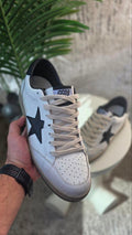 Golden Goose Ball Star Sneakers – White & Black - View 3