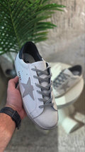 Golden Goose Super-Star Sneakers – Grey Suede Star - View 2