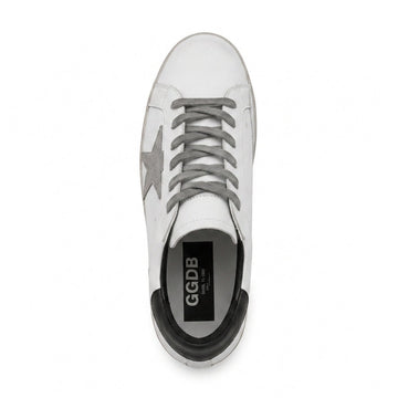 Golden Goose Super-Star Sneakers – Grey Suede Star - View 1