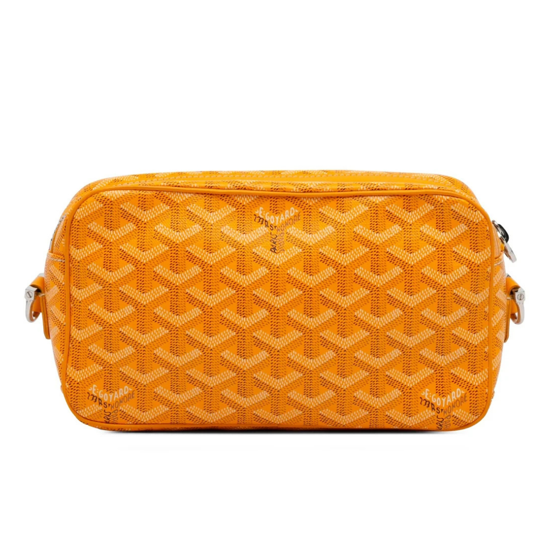 Goyard Cap-Vert PM Canvas Crossbody Bag – Yellow - View 3