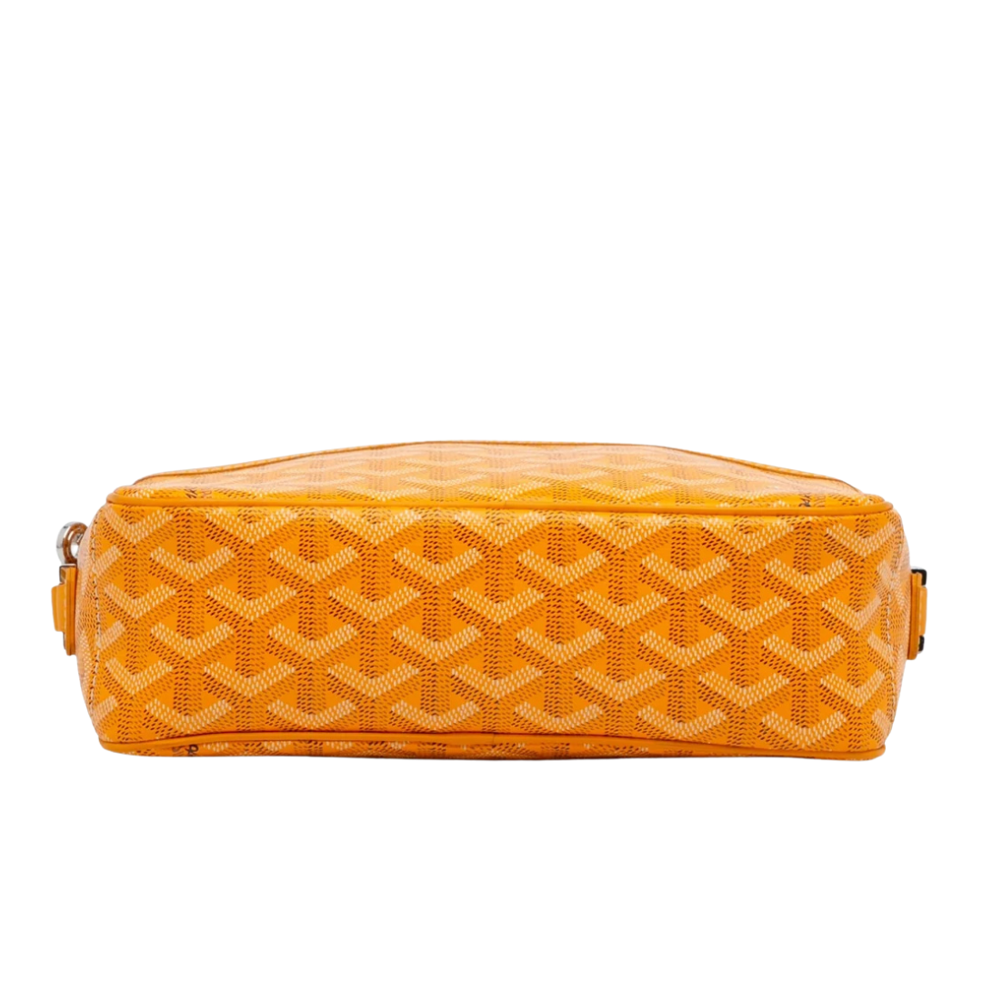 Goyard Cap-Vert PM Canvas Crossbody Bag – Yellow - View 5