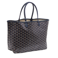 Goyard Goyardine Coated Bag – Blue - View 2