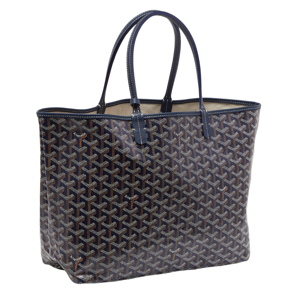 Goyard Goyardine Coated Bag – Blue - View 2