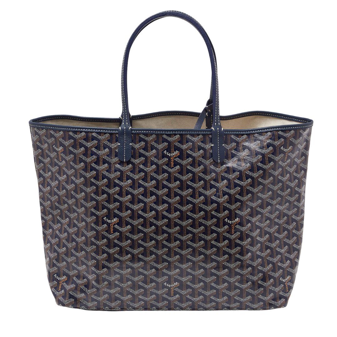 Goyard Goyardine Coated Bag – Blue - View 3