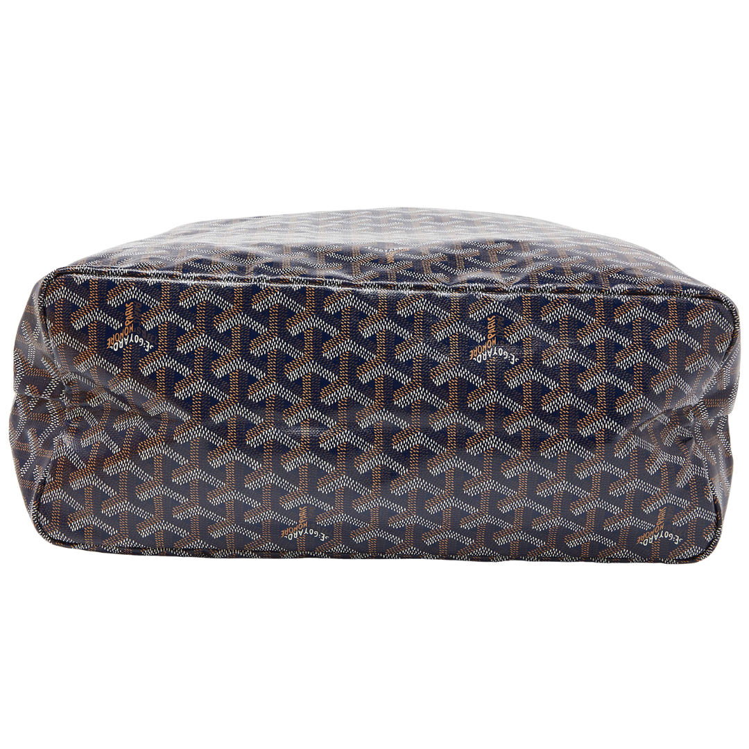 Goyard Goyardine Coated Bag – Blue - View 4