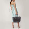 Goyard Goyardine Coated Bag – Blue - View 6